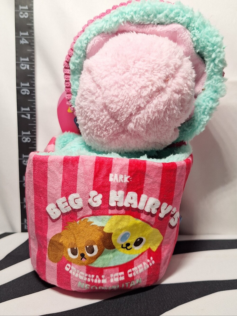 NWT Bark Beg & Hairy's Dog Toy  M-L - Picture 4 of 5